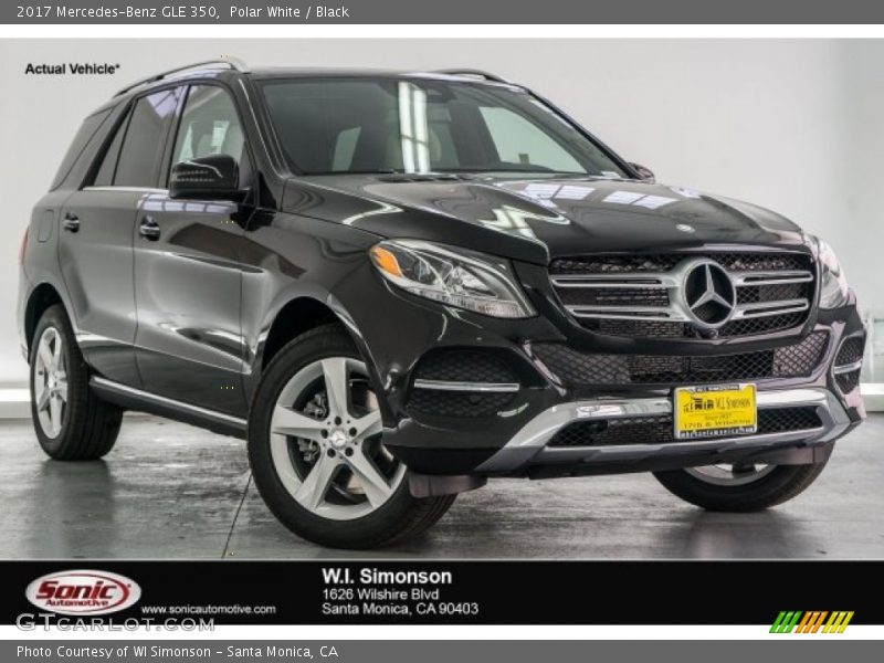 Polar White / Black 2017 Mercedes-Benz GLE 350