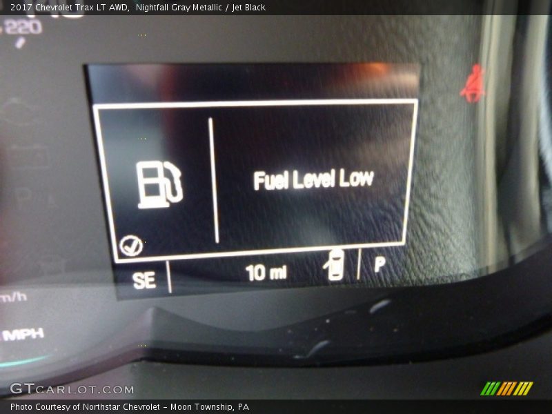 Nightfall Gray Metallic / Jet Black 2017 Chevrolet Trax LT AWD