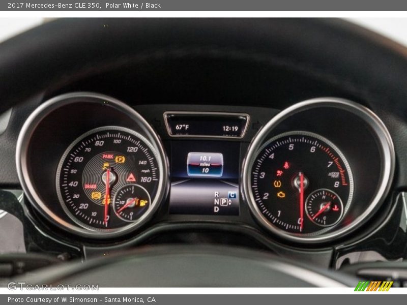 Polar White / Black 2017 Mercedes-Benz GLE 350