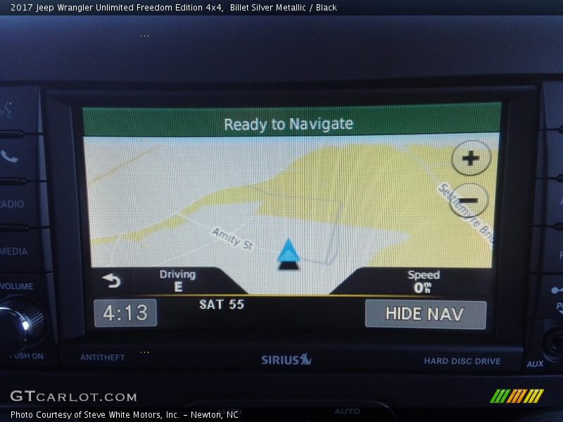 Billet Silver Metallic / Black 2017 Jeep Wrangler Unlimited Freedom Edition 4x4