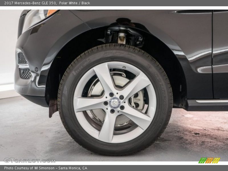 Polar White / Black 2017 Mercedes-Benz GLE 350