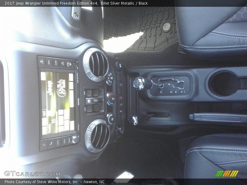 Billet Silver Metallic / Black 2017 Jeep Wrangler Unlimited Freedom Edition 4x4