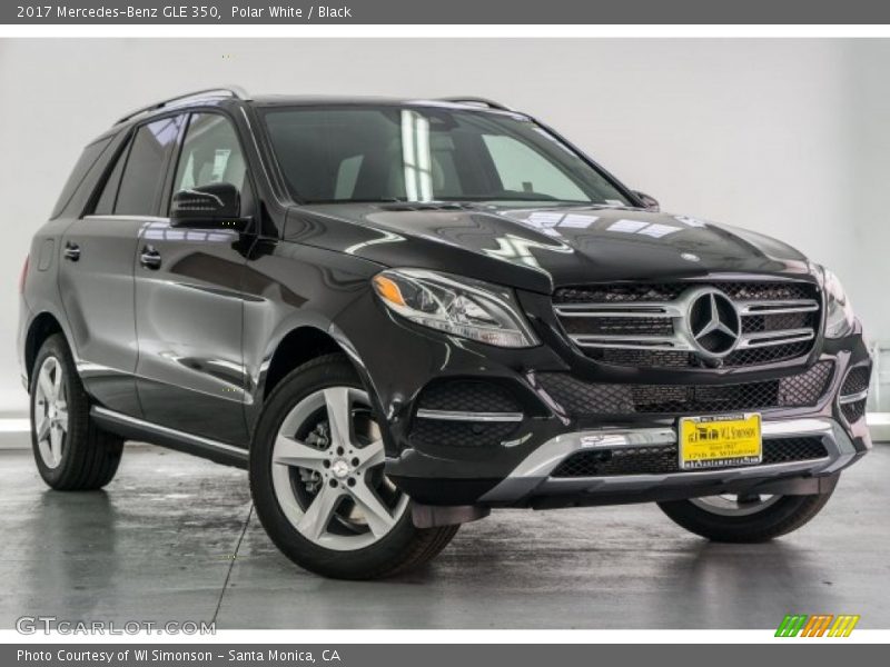 Polar White / Black 2017 Mercedes-Benz GLE 350