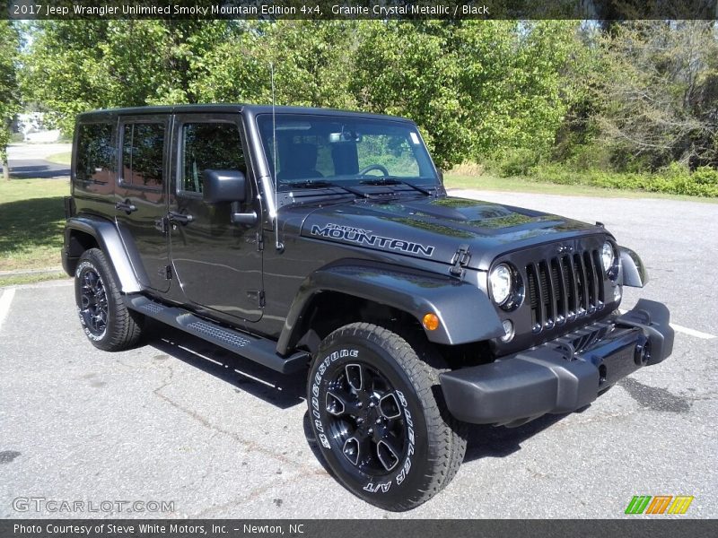  2017 Wrangler Unlimited Smoky Mountain Edition 4x4 Granite Crystal Metallic