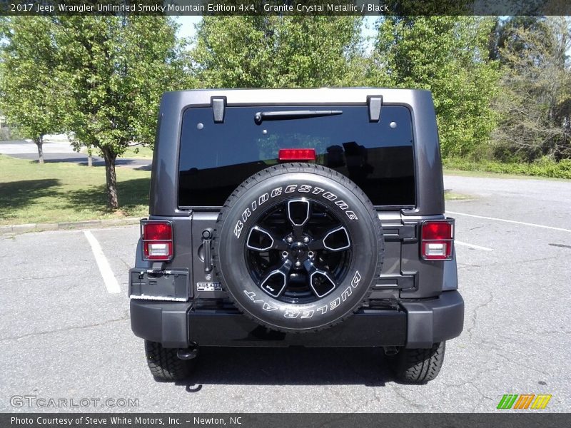 Granite Crystal Metallic / Black 2017 Jeep Wrangler Unlimited Smoky Mountain Edition 4x4