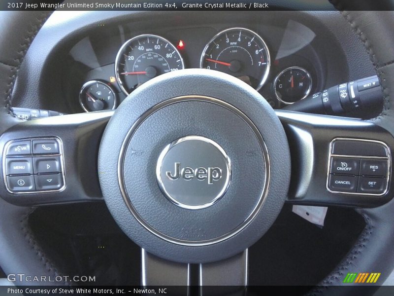Granite Crystal Metallic / Black 2017 Jeep Wrangler Unlimited Smoky Mountain Edition 4x4