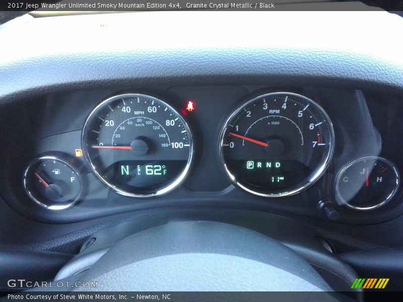 Granite Crystal Metallic / Black 2017 Jeep Wrangler Unlimited Smoky Mountain Edition 4x4