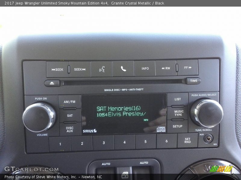 Granite Crystal Metallic / Black 2017 Jeep Wrangler Unlimited Smoky Mountain Edition 4x4
