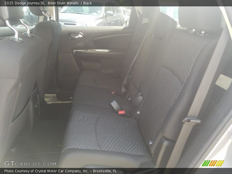 Billet Silver Metallic / Black 2015 Dodge Journey SE