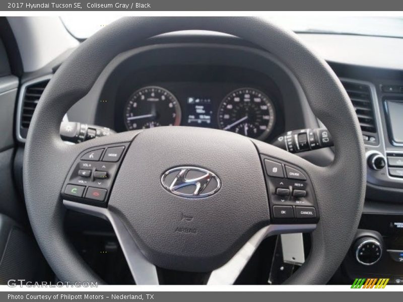 Coliseum Gray / Black 2017 Hyundai Tucson SE