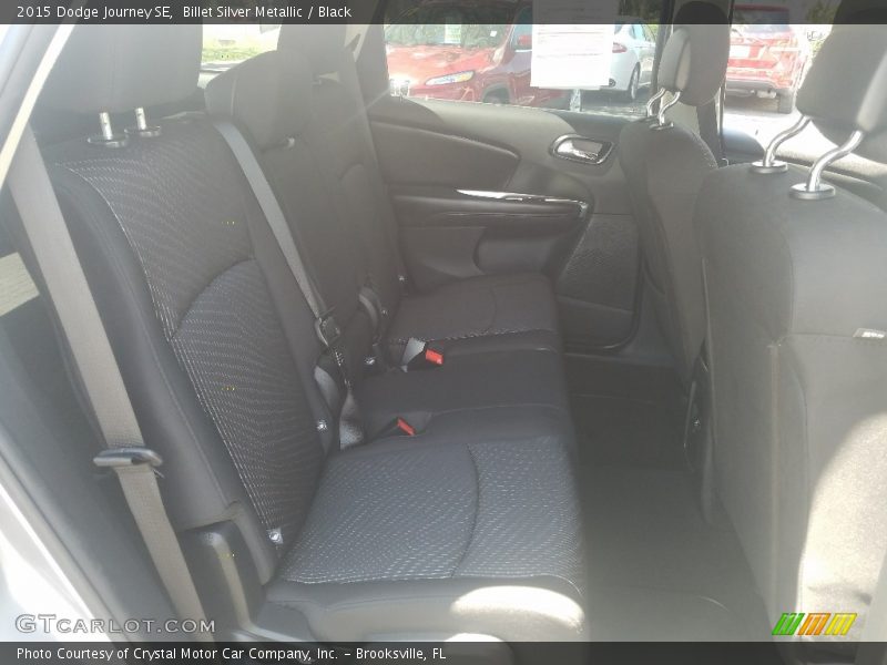 Billet Silver Metallic / Black 2015 Dodge Journey SE