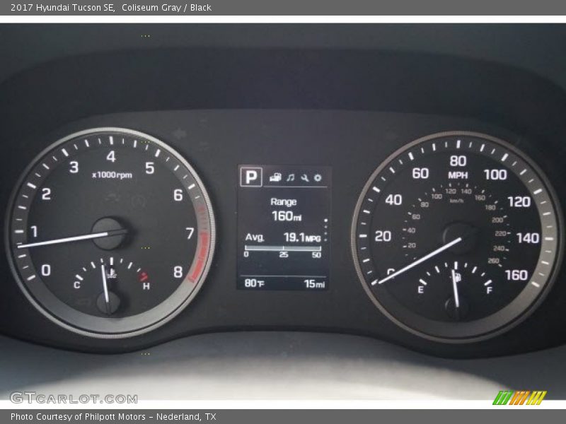 Coliseum Gray / Black 2017 Hyundai Tucson SE