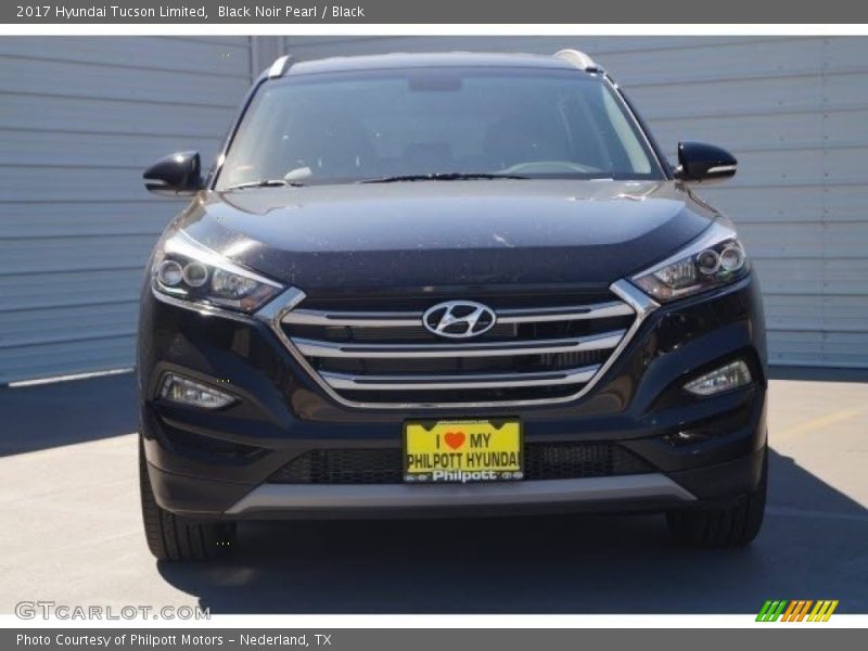 Black Noir Pearl / Black 2017 Hyundai Tucson Limited