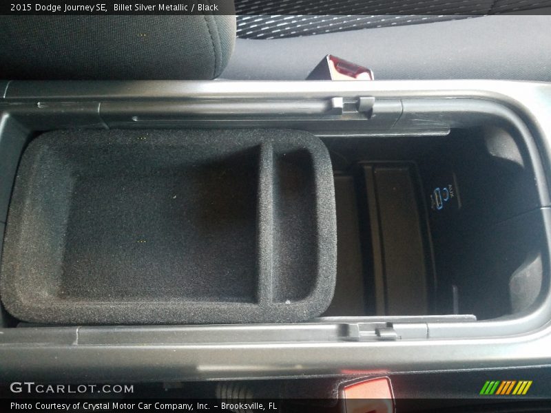 Billet Silver Metallic / Black 2015 Dodge Journey SE