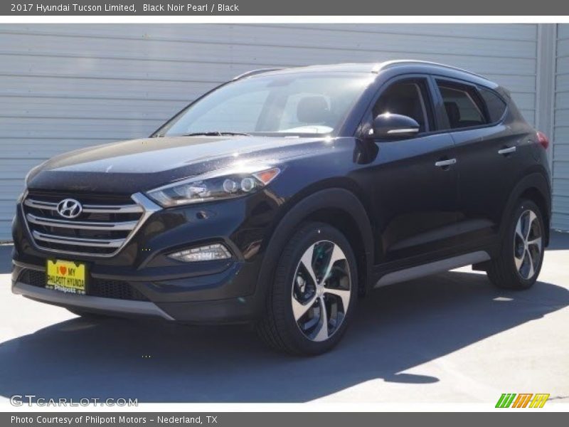 Black Noir Pearl / Black 2017 Hyundai Tucson Limited