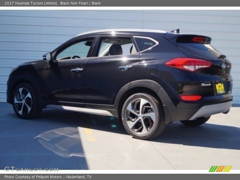Black Noir Pearl / Black 2017 Hyundai Tucson Limited