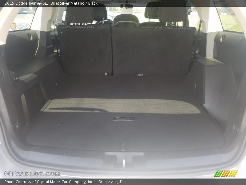 Billet Silver Metallic / Black 2015 Dodge Journey SE