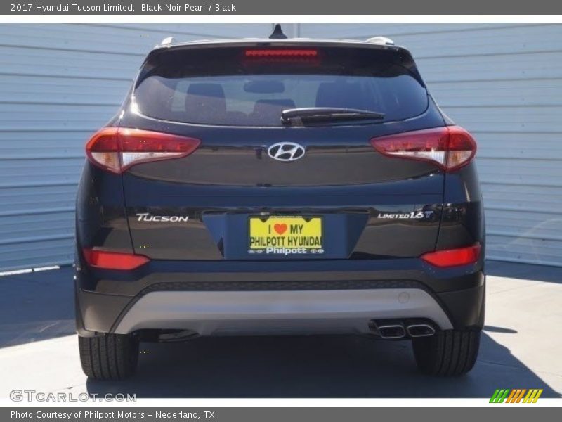 Black Noir Pearl / Black 2017 Hyundai Tucson Limited