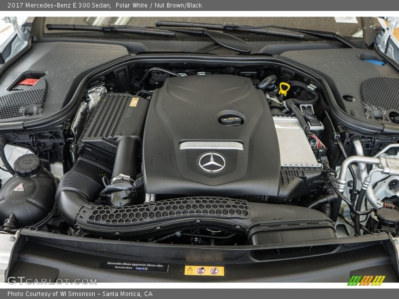  2017 E 300 Sedan Engine - 2.0 Liter Turbocharged DOHC 16-Valve 4 Cylinder