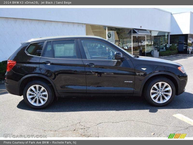 Jet Black / Sand Beige 2014 BMW X3 xDrive28i