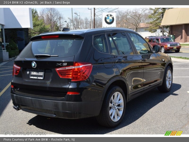 Jet Black / Sand Beige 2014 BMW X3 xDrive28i