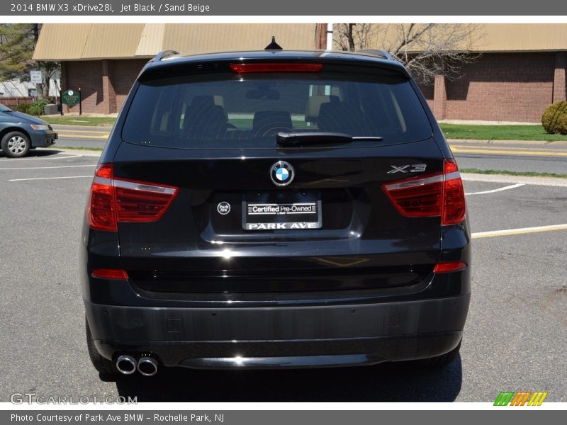 Jet Black / Sand Beige 2014 BMW X3 xDrive28i