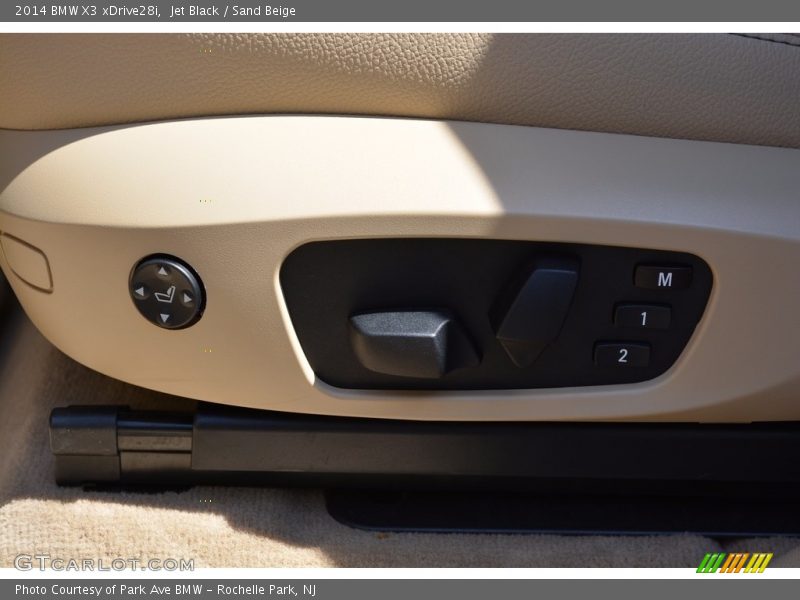 Jet Black / Sand Beige 2014 BMW X3 xDrive28i