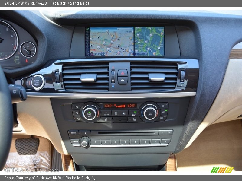 Jet Black / Sand Beige 2014 BMW X3 xDrive28i