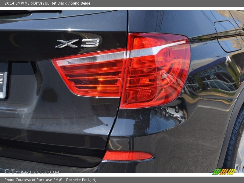 Jet Black / Sand Beige 2014 BMW X3 xDrive28i