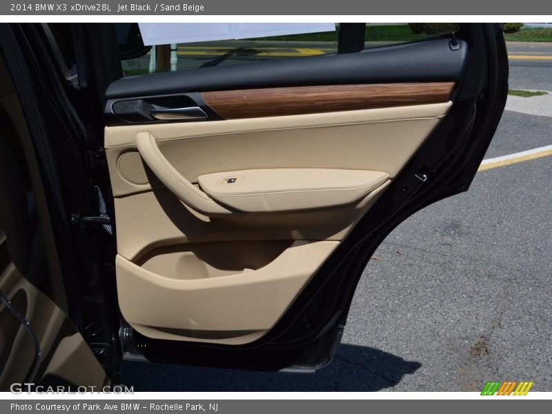 Jet Black / Sand Beige 2014 BMW X3 xDrive28i