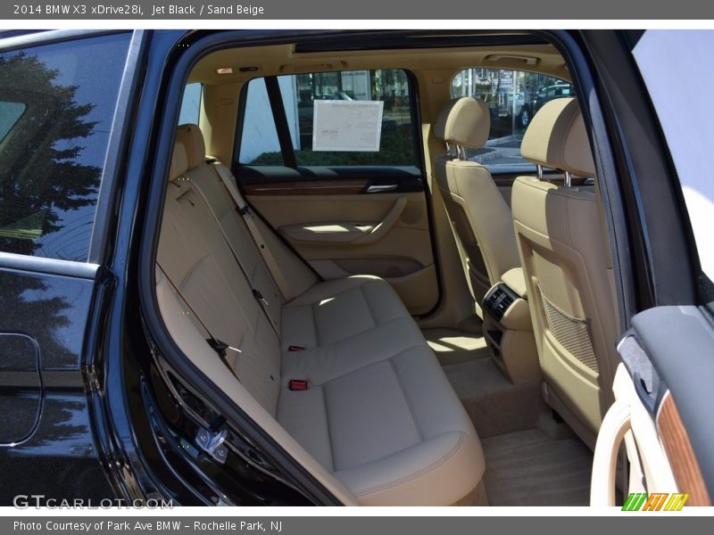 Jet Black / Sand Beige 2014 BMW X3 xDrive28i