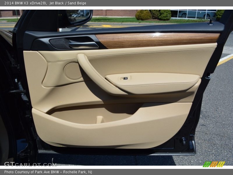 Jet Black / Sand Beige 2014 BMW X3 xDrive28i