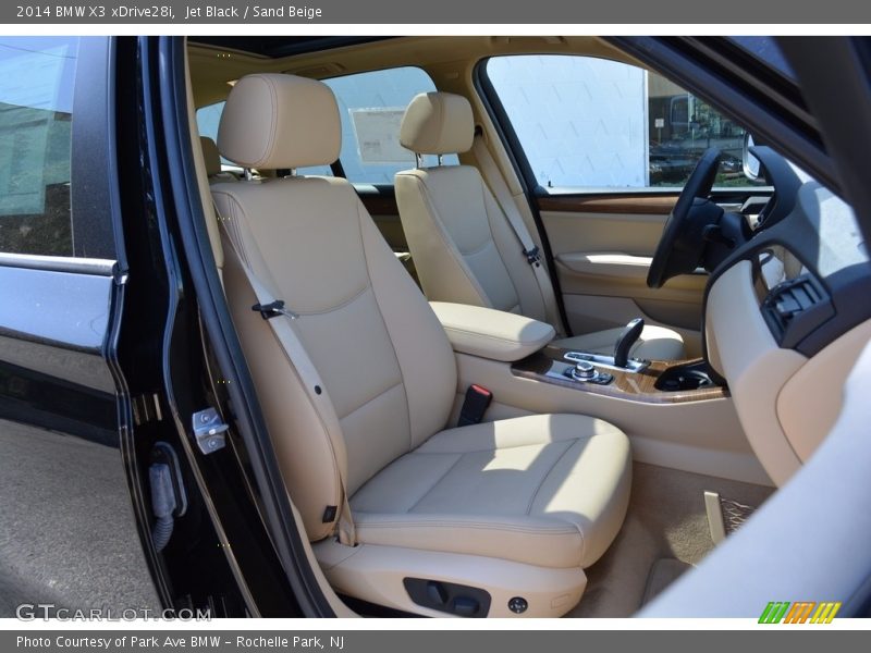 Jet Black / Sand Beige 2014 BMW X3 xDrive28i