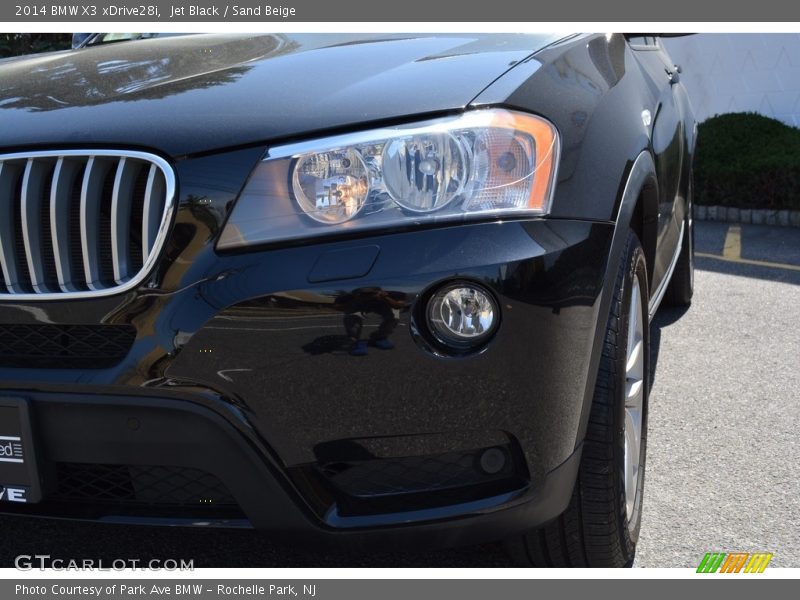 Jet Black / Sand Beige 2014 BMW X3 xDrive28i