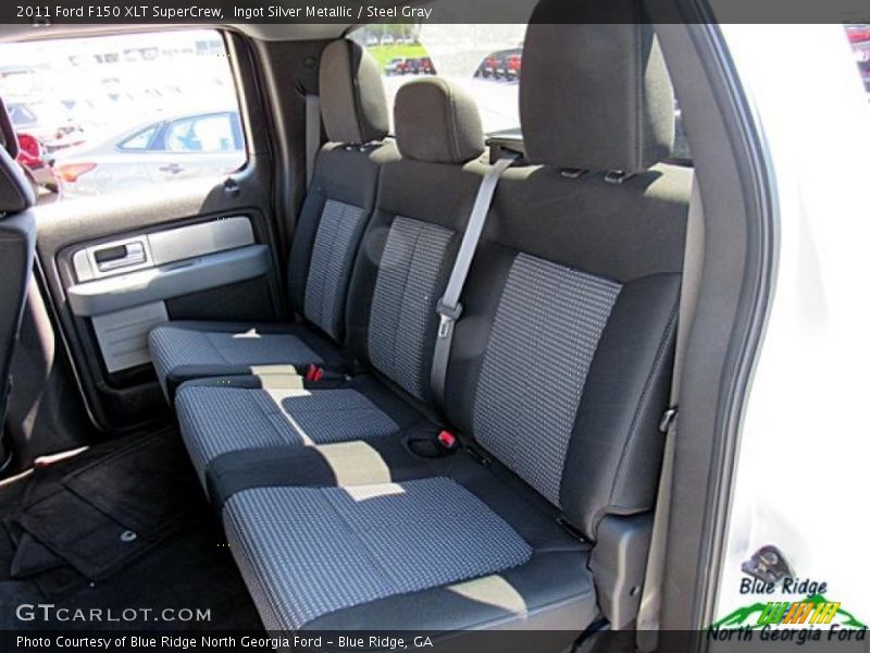 Ingot Silver Metallic / Steel Gray 2011 Ford F150 XLT SuperCrew