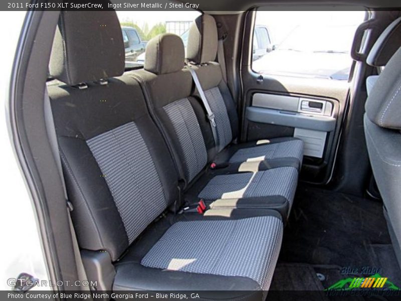 Ingot Silver Metallic / Steel Gray 2011 Ford F150 XLT SuperCrew