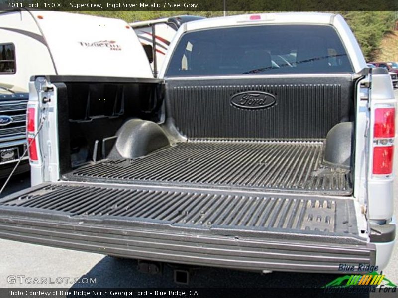 Ingot Silver Metallic / Steel Gray 2011 Ford F150 XLT SuperCrew