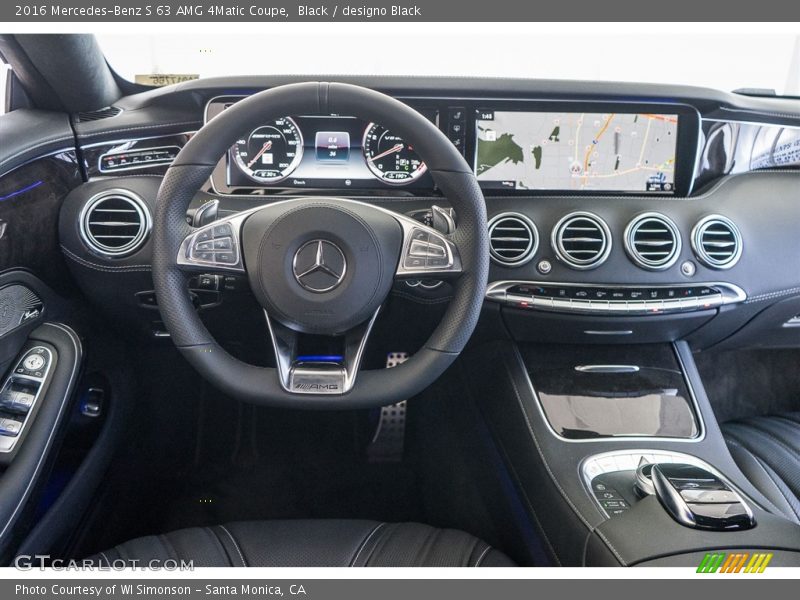 Black / designo Black 2016 Mercedes-Benz S 63 AMG 4Matic Coupe