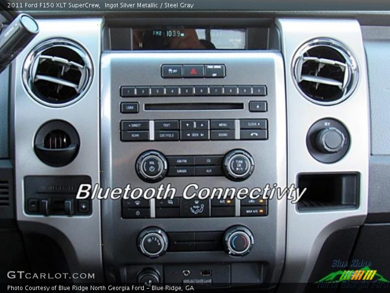 Ingot Silver Metallic / Steel Gray 2011 Ford F150 XLT SuperCrew