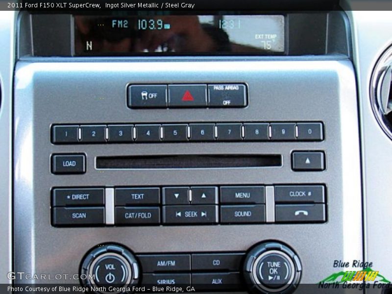 Ingot Silver Metallic / Steel Gray 2011 Ford F150 XLT SuperCrew