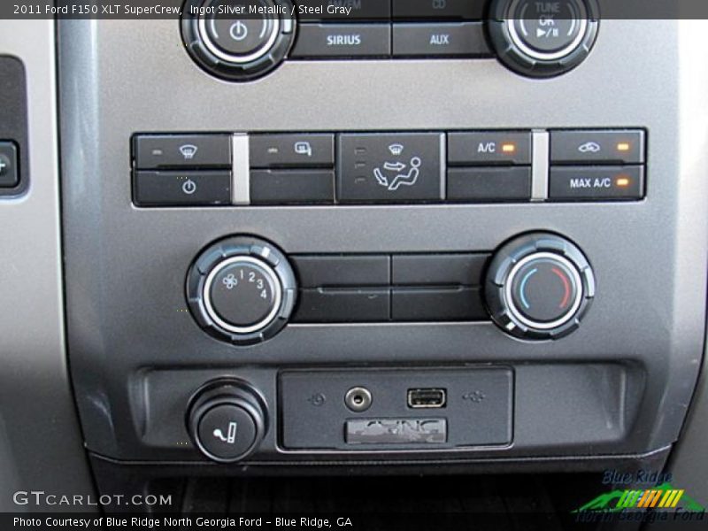 Ingot Silver Metallic / Steel Gray 2011 Ford F150 XLT SuperCrew