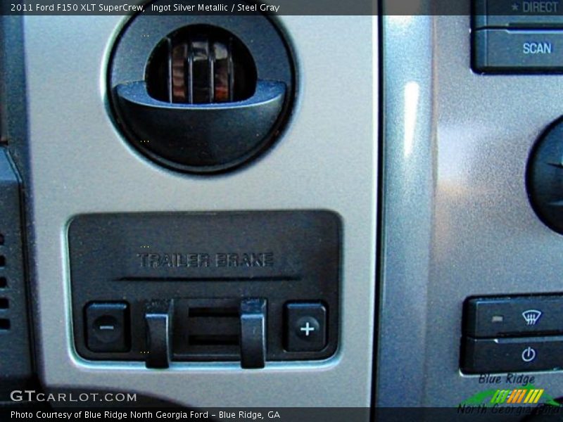 Ingot Silver Metallic / Steel Gray 2011 Ford F150 XLT SuperCrew