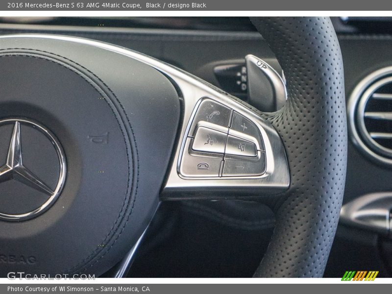 Black / designo Black 2016 Mercedes-Benz S 63 AMG 4Matic Coupe