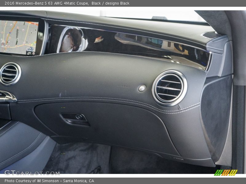 Black / designo Black 2016 Mercedes-Benz S 63 AMG 4Matic Coupe