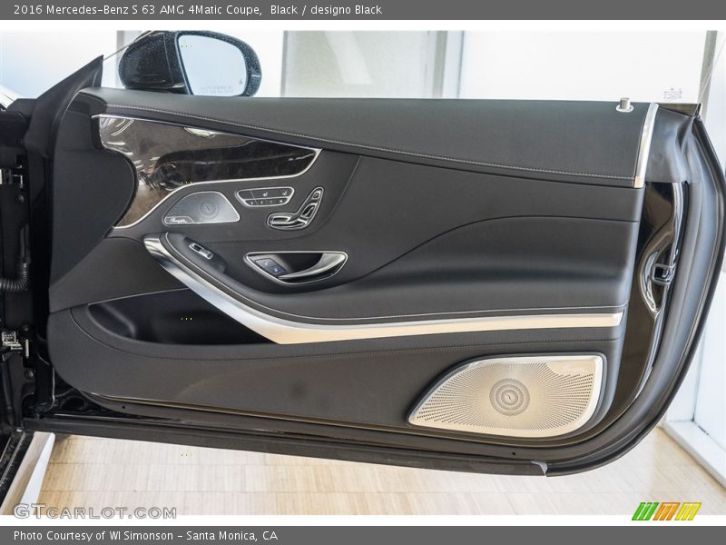 Black / designo Black 2016 Mercedes-Benz S 63 AMG 4Matic Coupe