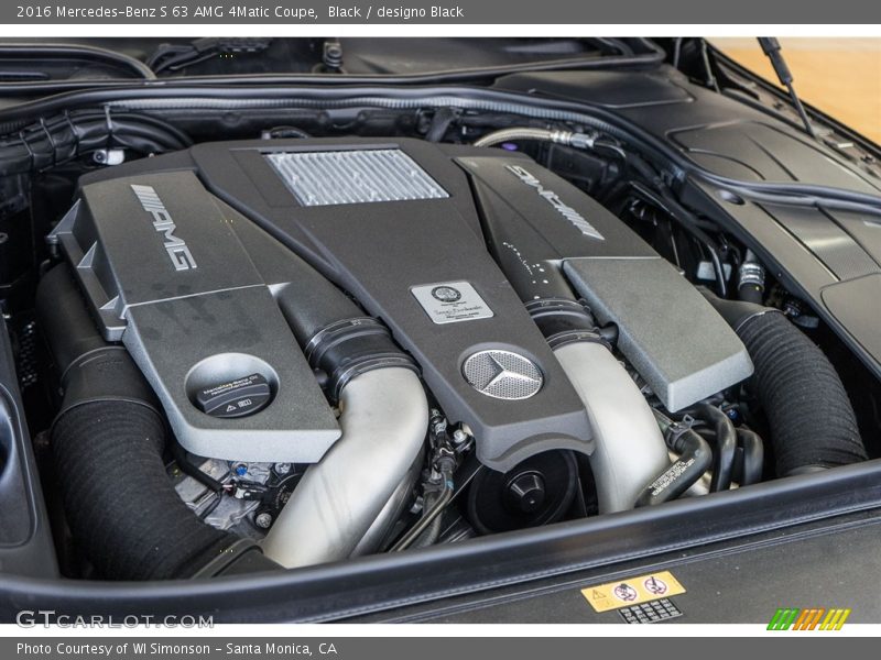 Black / designo Black 2016 Mercedes-Benz S 63 AMG 4Matic Coupe