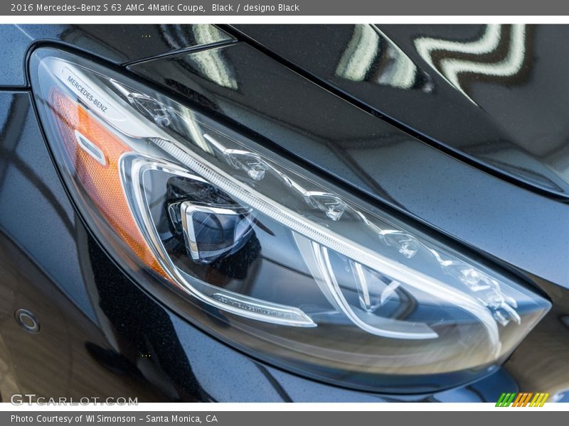 Black / designo Black 2016 Mercedes-Benz S 63 AMG 4Matic Coupe
