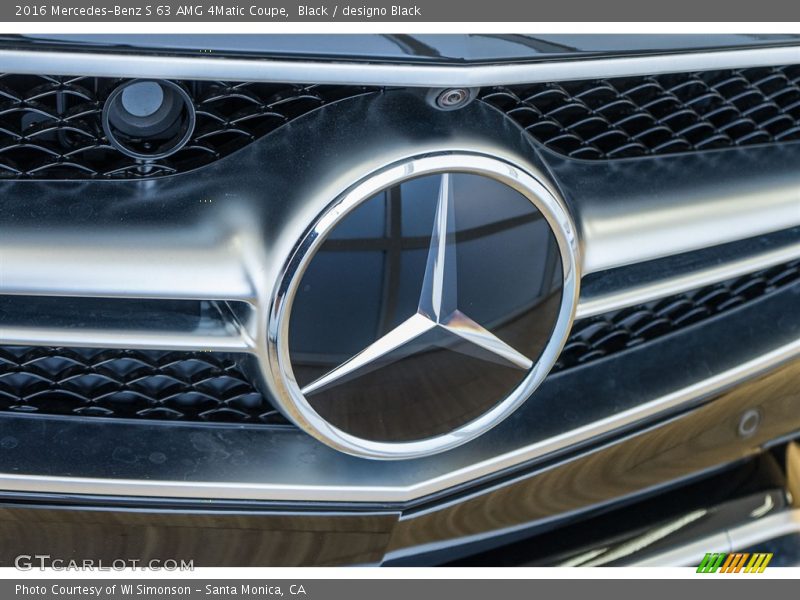 Black / designo Black 2016 Mercedes-Benz S 63 AMG 4Matic Coupe