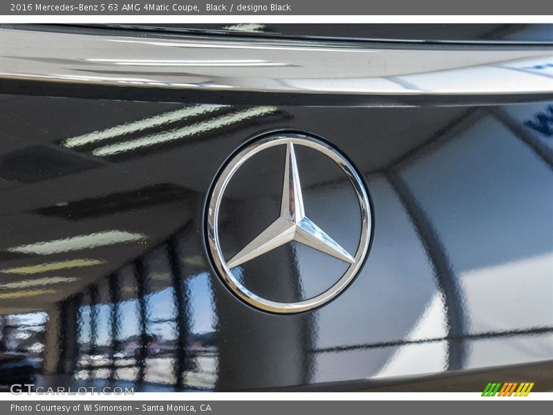 Black / designo Black 2016 Mercedes-Benz S 63 AMG 4Matic Coupe