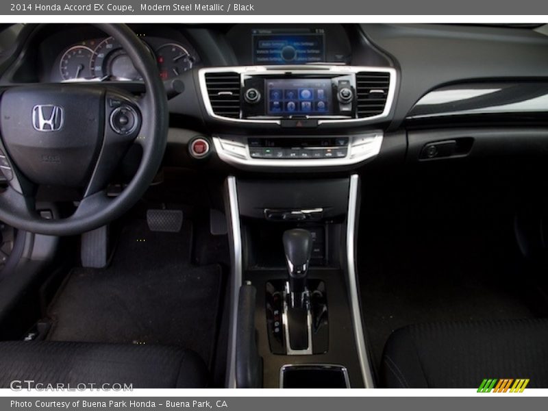 Modern Steel Metallic / Black 2014 Honda Accord EX Coupe